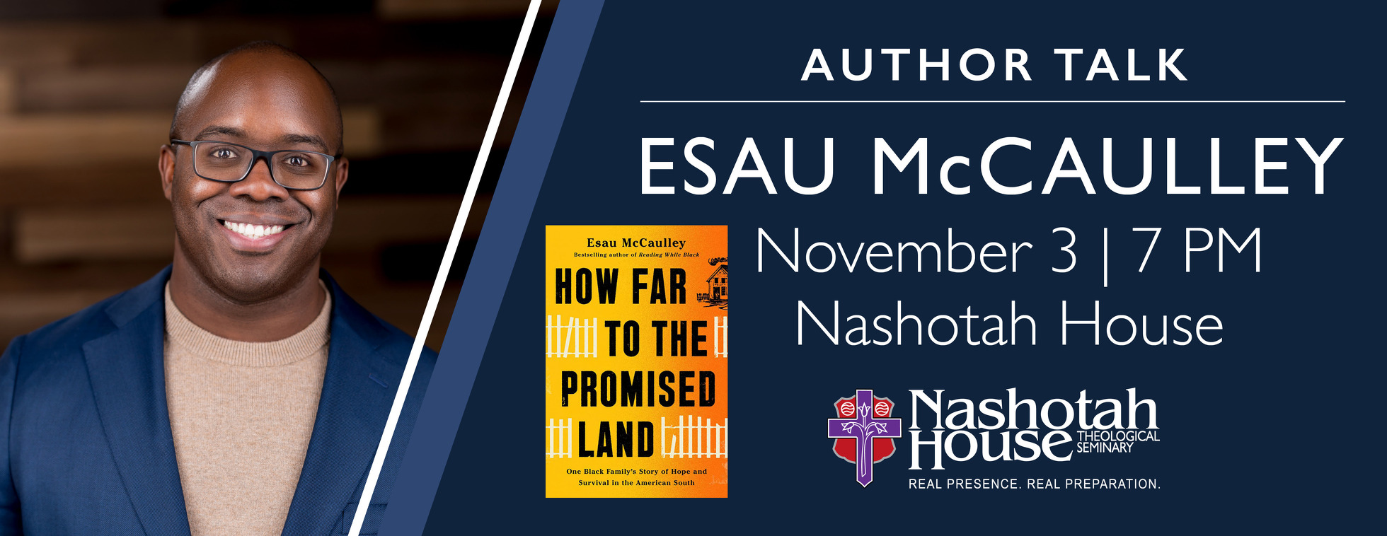 Author Talk with Esau McCaulley